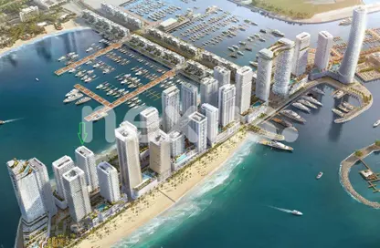 Full Floor - 1 Bedroom - 1 Bathroom for sale in Palace Beach Residence - EMAAR Beachfront - Dubai Harbour - Dubai