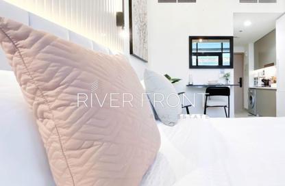 Apartment - Studio - 1 Bathroom for rent in Azizi Riviera 34 - Azizi Riviera - Meydan One - Meydan - Dubai