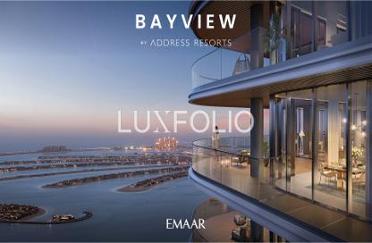 Apartment - 1 Bedroom - 2 Bathrooms for sale in Bayview Tower 1 - Bayview - Emaar Beachfront - Dubai Harbour - Dubai