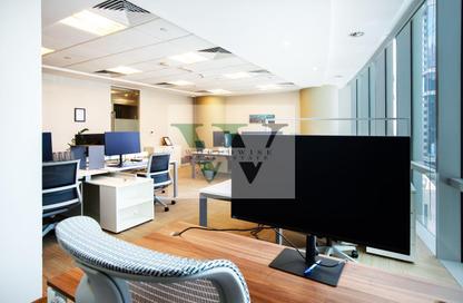 Office Space - Studio - 1 Bathroom for rent in South Tower - Emirates Financial Towers - DIFC - Dubai