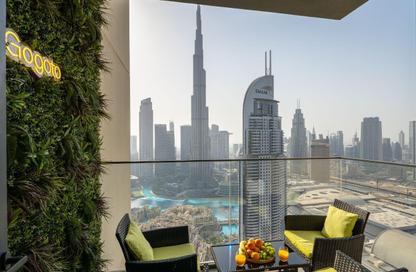 Apartment - 3 Bedrooms - 3 Bathrooms for rent in Burj Royale - Downtown Dubai - Dubai