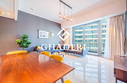 Apartment - 1 Bedroom - 2 Bathrooms for rent in Silverene Tower B - Silverene - Dubai Marina - Dubai