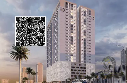 شقة - غرفة نوم - 2 حمامات للبيع في بلوبيل ريزيدنس - العامرة - عجمان شقة - غرفة نوم - 2 حمامات للبيع في بلوبيل ريزيدنس - العامرة - عجمان