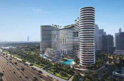 Apartment - 1 Bedroom - 2 Bathrooms for sale in Binghatti Aquarise - Business Bay - Dubai