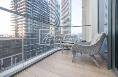Apartment - 1 - 2 for rent in Marina Vista Tower 2 - Marina Vista - Emaar Beachfront - Dubai Harbour - Dubai