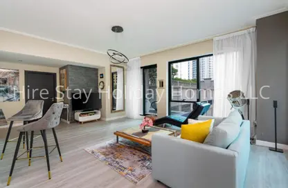 Apartment - 1 Bedroom - 2 Bathrooms for rent in Shemara Tower - Marina Promenade - Dubai Marina - Dubai