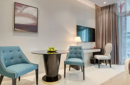 Apartment - Studio - 1 Bathroom for rent in Upper Crest - Downtown Dubai - Dubai