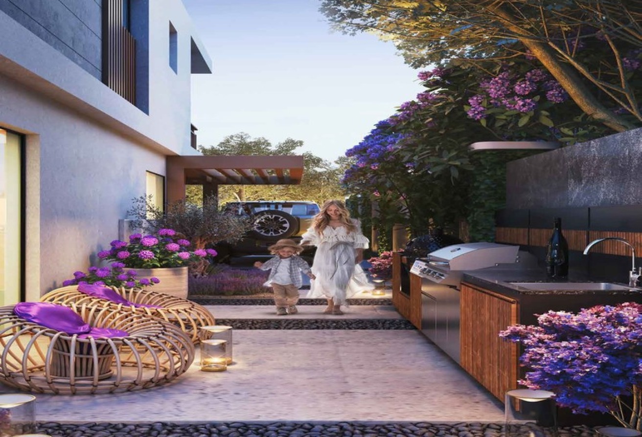 4 bedroom townhouse in Violet 1, Damac Hills 2: 8