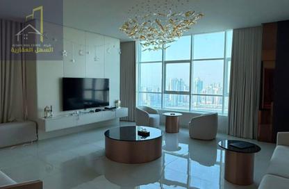 Apartment - 3 - 3 for sale in Palm Tower - Al Khan Lagoon - Al Khan - Sharjah