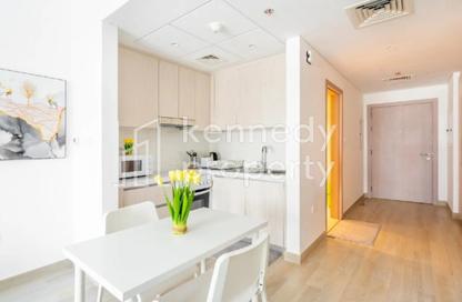 Apartment - Studio - 1 Bathroom for rent in Waters Edge - Yas Island - Abu Dhabi