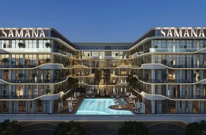 Apartment - 1 Bedroom - 2 Bathrooms for sale in Samana Hills South 3 - Saih Shuaib 2 - Dubai Industrial City - Dubai Apartment - 1 Bedroom - 2 Bathrooms for sale in Samana Hills South 3 - Saih Shuaib 2 - Dubai Industrial City - Dubai
