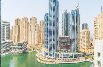 Apartment - 2 - 2 for rent in Dubai Marina Moon Tower - Dubai Marina - Dubai