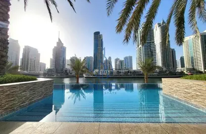 Apartment - 1 Bedroom - 1 Bathroom for sale in Fairfield Tower - Park Island - Dubai Marina - Dubai