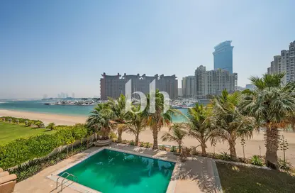 Villa - 6 Bedrooms - 7 Bathrooms for rent in Signature Villas Frond A - Signature Villas - Palm Jumeirah - Dubai