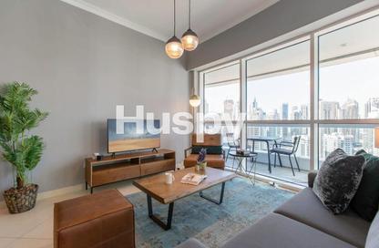 Apartment - 2 - 2 for rent in Saba Tower 3 - JLT Cluster Q - Jumeirah Lake Towers - Dubai