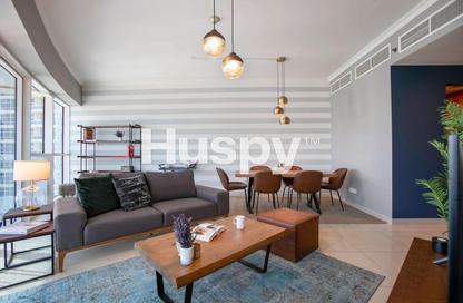 Apartment - 2 - 2 for rent in Saba Tower 3 - JLT Cluster Q - Jumeirah Lake Towers - Dubai