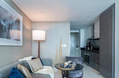 Apartment - Studio - 1 Bathroom for rent in Damac Maison Prive A - Damac Maison Prive - Business Bay - Dubai