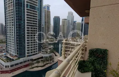 شقة - 2 غرف نوم - 2 حمامات للايجار في برج أيكون 1 - (JLT) مجمع M - أبراج بحيرات الجميرا - دبي