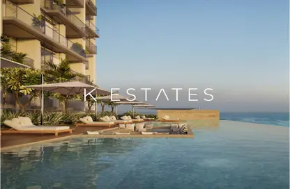 شقة - غرفة نوم - 2 حمامات للبيع في أنوا أريا - مدينة دبي الملاحية - دبي