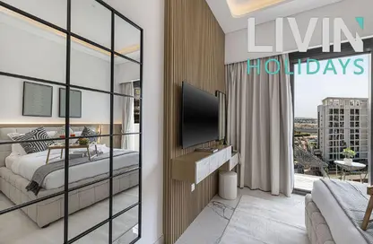Apartment - 1 Bathroom for rent in Azizi Riviera 61 - Azizi Riviera - Meydan One - Meydan - Dubai