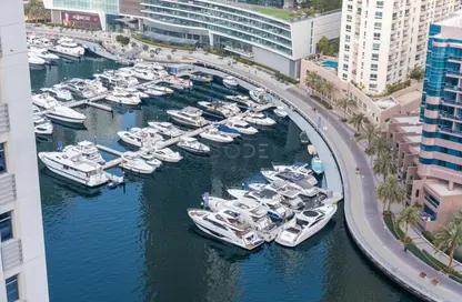 Apartment - 3 Bedrooms - 2 Bathrooms for rent in Marina Wharf 2 - Marina Wharf - Dubai Marina - Dubai