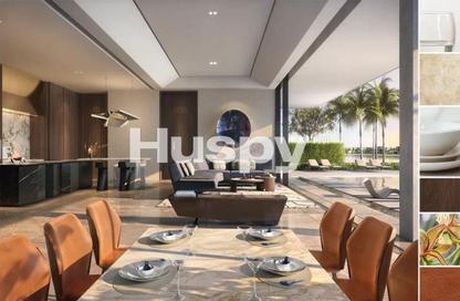 Villa - 6 - 7 for sale in Beach Collection Frond B - Beach Collection - Palm Jebel Ali - Dubai