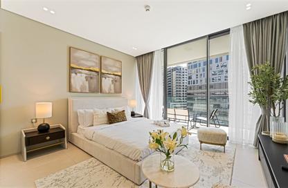 Apartment - Studio - 1 for rent in Binghatti Ghost - Dubai Healthcare City 2 - Al Jaddaf - Dubai Apartment - Studio - 1 for rent in Binghatti Ghost - Dubai Healthcare City 2 - Al Jaddaf - Dubai