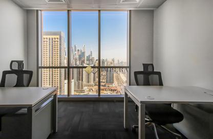 Office Space - Studio - 2 Bathrooms for rent in Marina Plaza - Dubai Marina - Dubai
