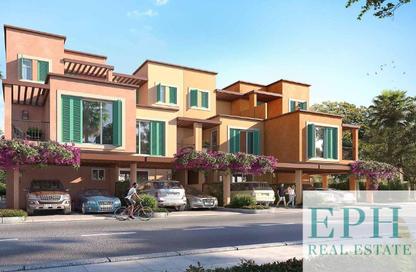 Townhouse - 4 - 3 for sale in Nice - Damac Lagoons - Dubai Townhouse - 4 - 3 for sale in Nice - Damac Lagoons - Dubai