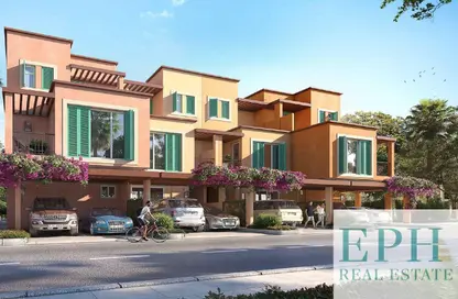 Townhouse - 4 Bedrooms - 3 Bathrooms for sale in Nice - Damac Lagoons - Dubai