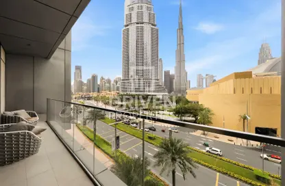 Apartment - 1 Bedroom - 1 Bathroom for rent in Boulevard Point - Downtown Dubai - Dubai