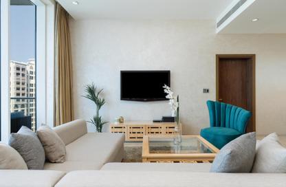 Apartment - 2 Bedrooms - 3 Bathrooms for rent in Oceana Caribbean - Oceana - Palm Jumeirah - Dubai