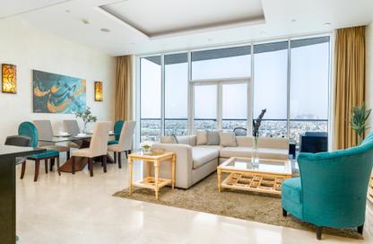 Apartment - 2 Bedrooms - 3 Bathrooms for rent in Oceana Caribbean - Oceana - Palm Jumeirah - Dubai
