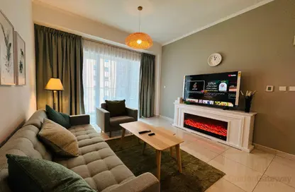 Apartment - 1 Bedroom - 2 Bathrooms for rent in Damac Heights - Dubai Marina - Dubai