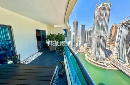 Apartment - 1 Bedroom - 1 Bathroom for sale in Time Place Tower - Dubai Marina - Dubai