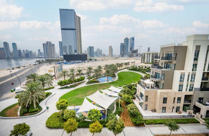 Apartment - 2 Bedrooms - 2 Bathrooms for rent in Cyan Beach Residence - Maryam Island - Al Khan - Sharjah