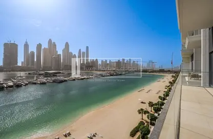 Apartment - 2 Bedrooms - 2 Bathrooms for rent in Beach Mansion Tower 2 - Beach Mansion - Emaar Beachfront - Dubai Harbour - Dubai