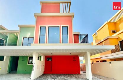 Townhouse - 5 - 4 for rent in Portofino - Damac Lagoons - Dubai