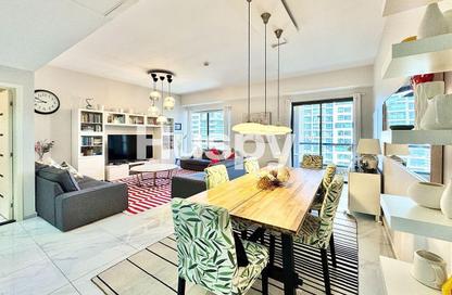 Apartment - 2 Bedrooms - 3 Bathrooms for rent in Rimal 1 - Rimal - Jumeirah Beach Residence - Dubai