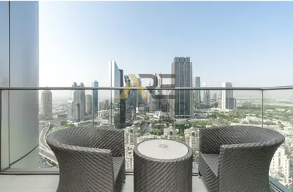 شقة - 4 غرف نوم - 6 حمامات للايجار في الادراس بلفار سكاي كولكشن تاور - وسط مدينة دبي - دبي