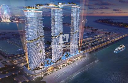 Apartment - 3 Bedrooms - 4 Bathrooms for sale in Tower B - Damac Bay - Dubai Harbour - Dubai