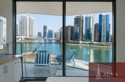 Apartment - 2 Bedrooms - 2 Bathrooms for rent in Peninsula Three - Peninsula - Business Bay - Dubai