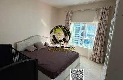 شقة - غرفة نوم - 2 حمامات للبيع في أورينت تاور 1 - أورينت تاور - البستان - عجمان