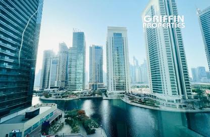 شقة - 1 - 2 للإيجار في V3 - (JLT) مجمع V - أبراج بحيرات الجميرا - دبي