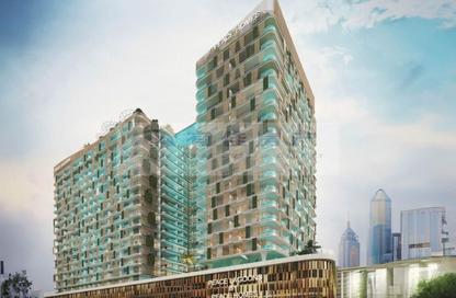 Apartment - 1 - 1 for sale in Peace Lagoons by Peace Homes - Dubai Land Residence Complex - Dubai