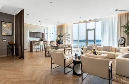 Apartment - 3 Bedrooms - 4 Bathrooms for rent in Tanzanite - Tiara Residences - Palm Jumeirah - Dubai Apartment - 3 Bedrooms - 4 Bathrooms for rent in Tanzanite - Tiara Residences - Palm Jumeirah - Dubai
