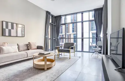 شقة - 2 غرف نوم - 2 حمامات للايجار في دبي وارف تاور 1 - ميناء دبي - الجداف - دبي