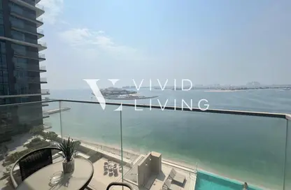 شقة - 2 غرف نوم - 3 حمامات للايجار في برج Beach Isle 2 - بيتش آيل - إعمار بيتشفرونت - دبي هاربور - دبي