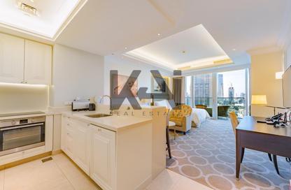 Apartment - Studio - 1 for rent in Kempinski Blvd (The address Blvd) - Downtown Dubai - Dubai Apartment - Studio - 1 for rent in Kempinski Blvd (The address Blvd) - Downtown Dubai - Dubai