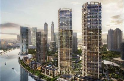 Apartment - Studio - 1 Bathroom for sale in Peninsula Four - Peninsula - Business Bay - Dubai